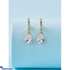 Cubic Zirconia Water Drop Earrings Buy LimitedEditionLK Online for specialGifts