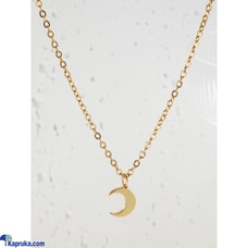 Stainless Steel Moon Pendant Necklace Buy LimitedEditionLK Online for specialGifts