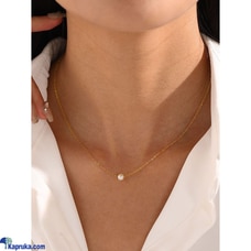 Stainless Steel Pearl Pendant Necklace Buy LimitedEditionLK Online for specialGifts
