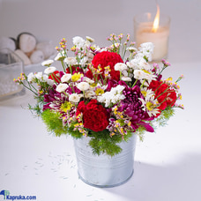 Frozen Elegance Centerpiece - By Shirohana Buy Huejay International Multiflora (pvt) Ltd Online for Flowers