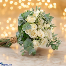 Snowy Rose Bouquet - By Shirohana  Buy Huejay International Multiflora (pvt) Ltd Online for Flowers