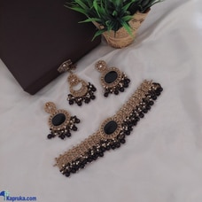 BLACK BEADED BRIDAL JEWELRY Buy Sindu`s Collections.lk Online for JEWELRY/WATCHES