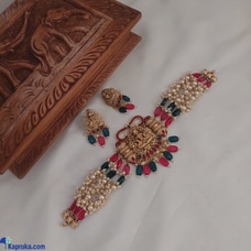 ELEGANT BEADED LUXMI NECKLACE Buy Sindu`s Collections.lk Online for specialGifts