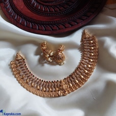 DIVINE LUXMI GOLD ELEGANCE NECKLACE Buy Sindu`s Collections.lk Online for JEWELRY/WATCHES