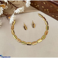 PREMIUM QUALITY ANTIQUE GOLD SIMPLE AND CUTE NECKPIECE Buy Sindu`s Collections.lk Online for specialGifts