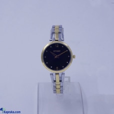Citizen Ladies Gold and Silver Watch with a Blackish Dial Buy Chanaka watch Online for JEWELRY/WATCHES