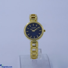 Citizen Ladies Gold Colour Watch with Blackish Dial Buy Chanaka watch Online for specialGifts