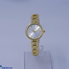 Citizen Ladies Gold Colour Watch with a Silvery dial Buy Chanaka watch Online for JEWELRY/WATCHES