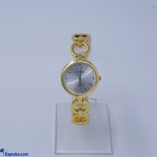 Citizen Ladies Gold Colour Watch with a Silvery Dial Buy Chanaka watch Online for specialGifts