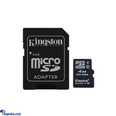 Kingston 4GB Micro SD Memory Card Buy No Brand Online for specialGifts