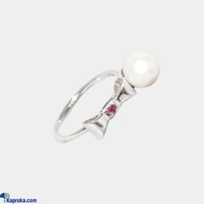 Bow with Pearl Ring Buy Jayda Jewellery Online for specialGifts