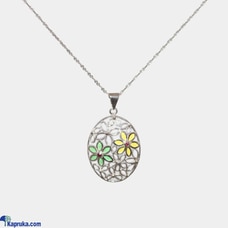 Enamel Flower Necklace Buy Jayda Jewellery Online for specialGifts