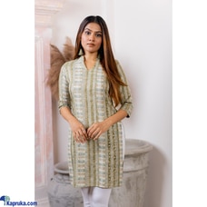 Golden Meadow Green Kurta Tops Buy YOOLACLOTHING Online for specialGifts
