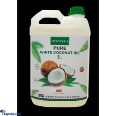 Dikwela pure white coconut oil 5000ml Buy Dikwela Oil(Pvt)Ltd Online for specialGifts
