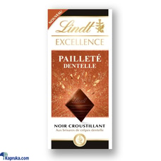 LINDT EXCELLENCE CROQUANT WITH BISCUIT WAFER  100G Buy AUSSIE FINEST FOODS Online for Chocolates