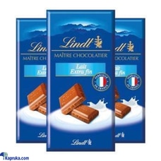 LINDT EXTRA FINE MILK CHOCOLATE 100G Buy AUSSIE FINEST FOODS Online for Chocolates