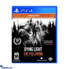 PS4 Game Dying Light The Following Enhanced E Buy  Online for specialGifts