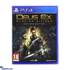 PS4 Game Deus Ex Mankind Divided Day One Editio Buy  Online for ELECTRONICS