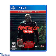 PS4 Game Friday the 13th The Game Ultimate Slasher Edition Buy  Online for specialGifts