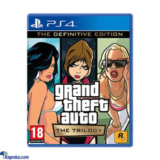 PS4 Game Grand Theft Auto The Trilogy The Definitive Edition Buy  Online for specialGifts