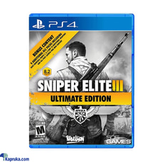 PS4 Game Sniper Elite III Ultimate Edition Buy  Online for ELECTRONICS