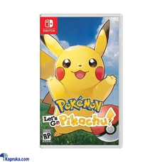 Switch Game  PokÃ©mon Let`s Go Pikachu Buy  Online for specialGifts