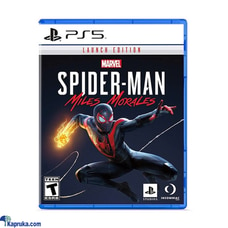 PS5 Game Marvel`s Spider Man Miles Morales Buy  Online for specialGifts