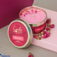 Aphrodisiac Rose and Patchouli Regular Tin Candle Buy Candle House Ceylon Online for specialGifts