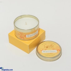 Mango and Coconut Regular Tin Candle Buy Candle House Ceylon Online for HOUSEHOLD