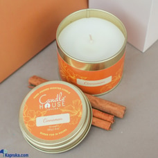 Cinnamon Tall Tin Candle Buy Candle House Ceylon Online for HOUSEHOLD
