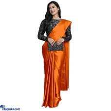 Plain Diamond Satin Silk Saree Buy yamihaasl Online for CLOTHING