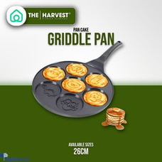 THE HARVEST NONSTICK - MINI PANCAKE GRIDDLE PAN Buy None Online for HOUSEHOLD