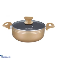 THE HARVEST NONSTICK - 22CM CERAMIC COATED CASSEROLE POT Buy None Online for specialGifts