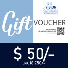 Gift Vouchers USD 50  By Vision Care  Online for externalFeedProduct