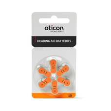 Oticon Battery - 13 Orange  By Vision Care  Online for externalFeedProduct