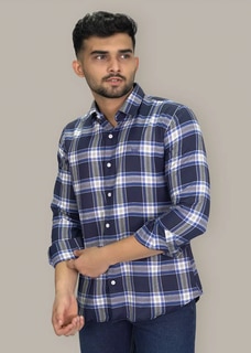 SIGNATURE CASUAL CHECK LONG SLEEVE SHIRT Buy SIGNATURE Online for externalFeedProduct