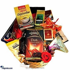 Extra Large Coffee And Chocolate Basket  Online for intgift