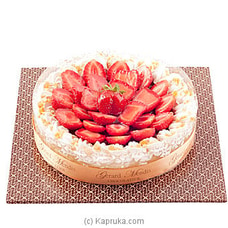 Fresh Strawberry Cheese Cake(GMC) Buy GMC Online for cakes