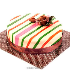Marzipan Ribbon Cake(GMC) Buy GMC Online for cakes