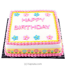Flowery Princess Birthday Cake  Online for cakes