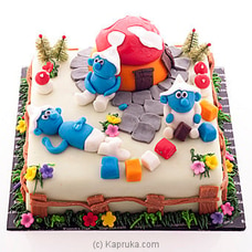 The Smurfs(Shaped Cake)  Online for cakes