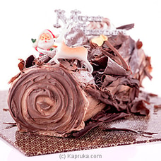 Chocolate Praline Yule Log(GMC)(Shaped Cake) Buy GMC Online for cakes
