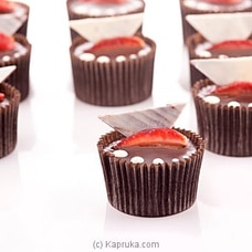 Chocolate Strawberry Delight Cupcakes - 12 Piece Pack at Kapruka Online