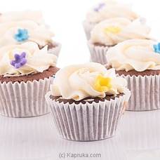 Vanila Delight Cupcakes - 12 Piece Pack at Kapruka Online