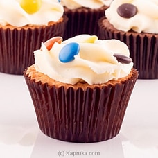 Vanilla Cupcakes With Smarties 12 Piece Pack CUPCAKE at Kapruka Online