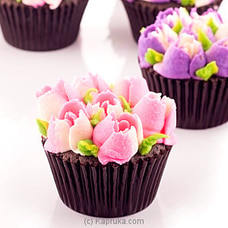 Tulips  Cupcakes - 12 Piece Buy Cake Delivery Online for specialGifts