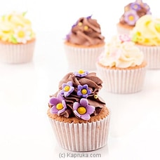 ` Blooms` Vanilla And Chocolate Mix Cupcakes - 12 Piece at Kapruka Online