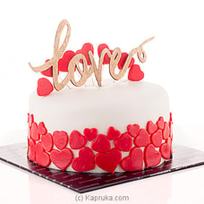 ` Crazy In Love ` Kapruka Ribbon Cake Buy valentine Online for specialGifts