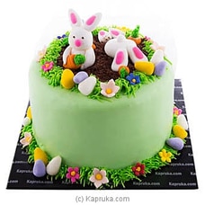 Easter Bunny Hugs Ribbon Cake Buy Cake Delivery Online for specialGifts