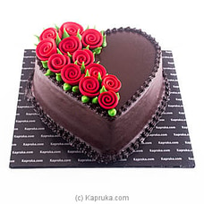Choco Love Rose Cake Buy valentine Online for specialGifts